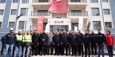 THY'nin Adıyaman'daki depremzedeler için yaptırdığı 1000 konutluk mahalle projesinde sona gelindi
