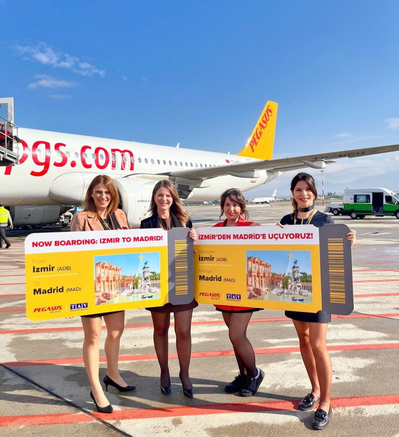 Pegasus Hava Yolları, İzmir’den Barselona’ya direkt uçuş başlattı 1 IMG 1660 1