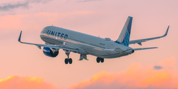United Uçağı