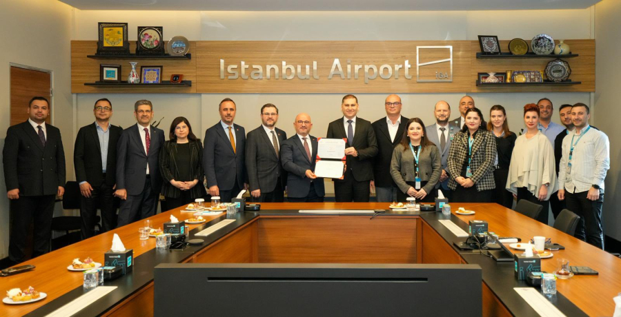 İGA’ya ‘Su Verimliliği Yönetim Sistemi Belgesi’ verildi 1 iga 3 e1775074630610