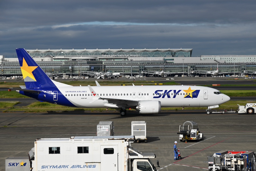 Skymark Airlines Boeing 737 MAX uçağını sefere başlattı 1 DSC 5023