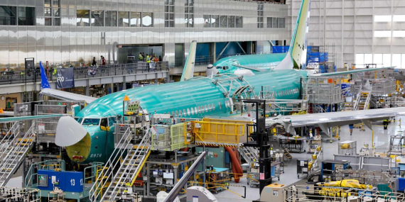 Boeing 737MAX üretimi aylık 47’ye çıkıyor: Hedef 63 uçak