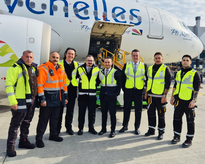 Havaş İstanbul Havalimanı’nda Air Seychelles’e hizmet sunmaya başladı 1 havas 2 scaled e1777749499824