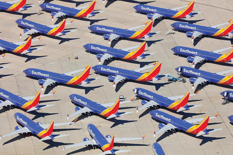 ABD’deki havayolu şirketlerinin kaç uçağı var? 1 southwest 8 e1777715413354