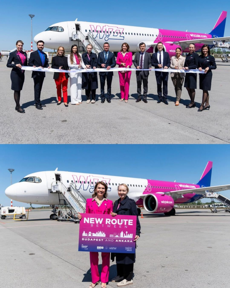 Wizz Air’in Budapeşte-Ankara uçuşlarını desteklemek amacıyla özel organizasyon 1 tav e1778169825145