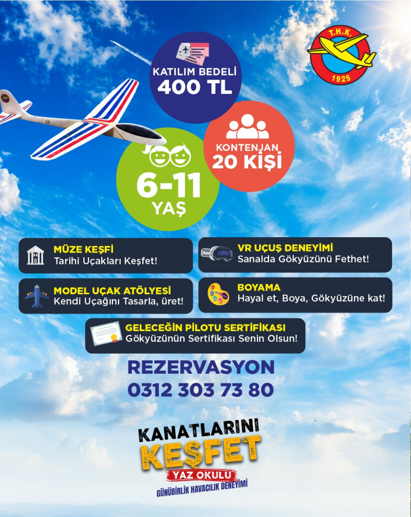 THK'dan 6-11 yaş grubu çocuklar için 'Kanatlarını Keşfetme Etkinliği' 1 20260626 144215 e1782474386830