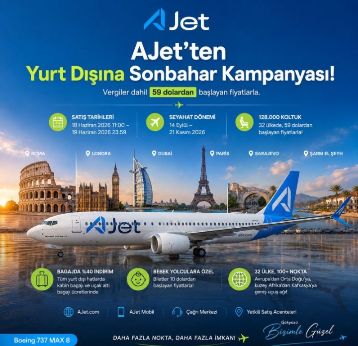 AJet'ten yurt dışı uçuşlarda 59 dolardan başlayan kampanya 2 Screenshot 20260618 1509242