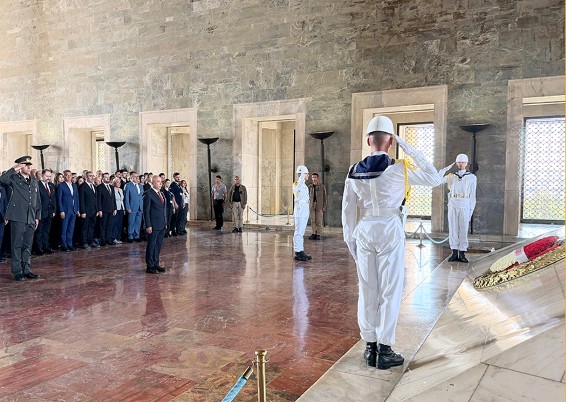 TAV Güvenlik’ten Anıtkabir’e Özel Güvenlik Haftası ziyareti 5 Screenshot 20260624 1425252