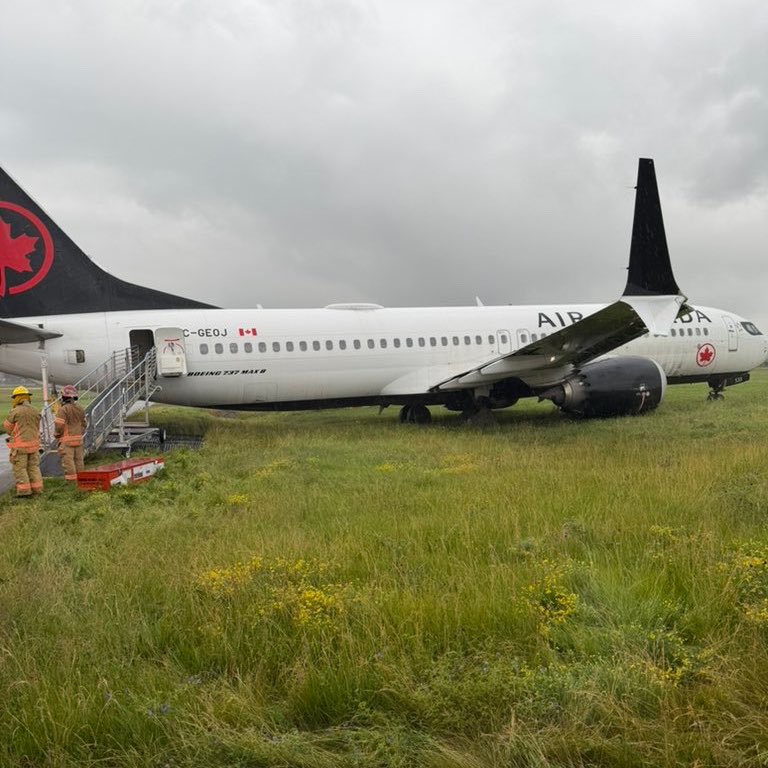 Air Canada uçağı Montreal'de pistten çıktı 2 20260710 070307