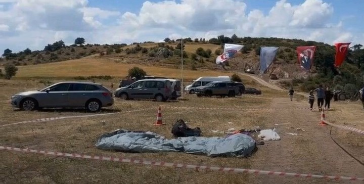 Çorum'da yamaç paraşütü kazasında pilot yaşamını yitirdi 1 Screenshot 20260718 1807192