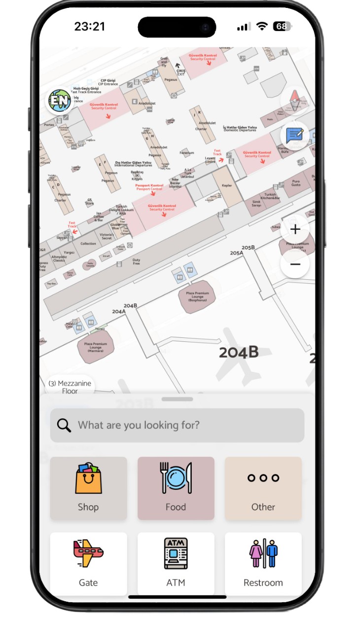 İstanbul Havalimanı’nda yolculara mobil uygulama üzerinden terminal içi navigasyon kolaylığı 1 Screenshot 20260720 2329392