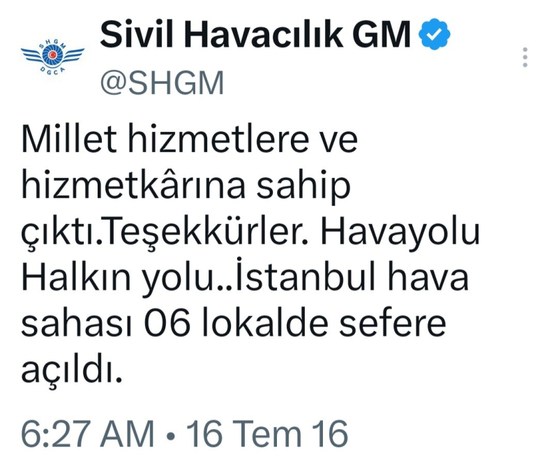 SHGM eski Genel Müdürü Bilal Ekşi 15 Temmuz darbe günlerini yazdı 4 s3 e1784105160831