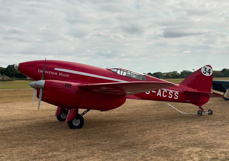 Tarihi DH-88 Comet 'Grosvenor House' iniş sırasında kaza yaptı 1 HP0764KXEAAyWGP e1786867130778