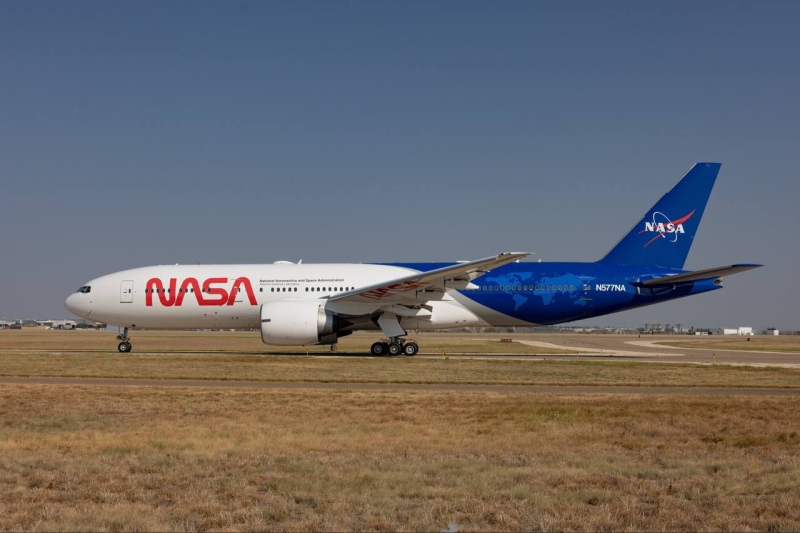 NASA'nın B 777-200ER uçağı yeni görünümüne kavuştu 1 IMG 20260802 155031 062 e1785675546118