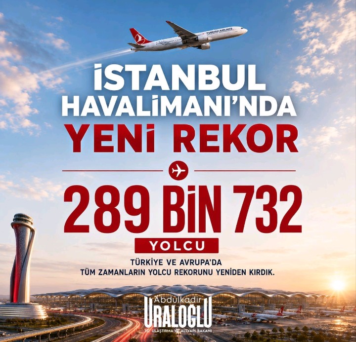 İstanbul Havalimanı'nda tüm zamanların günlük yolcu rekoru yenilendi 1 Screenshot 20260810 1327502