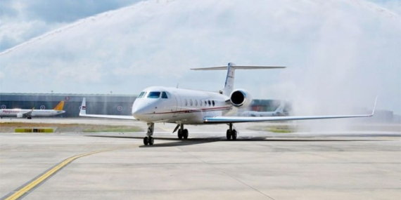 VatanJet, yeni uçağı G550 TC-VTJ’yi filosuna kattı
