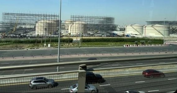 Dubai Havalimanı’nda İHA saldırılarına karşı yakıt tanklarına koruma 1 dubai