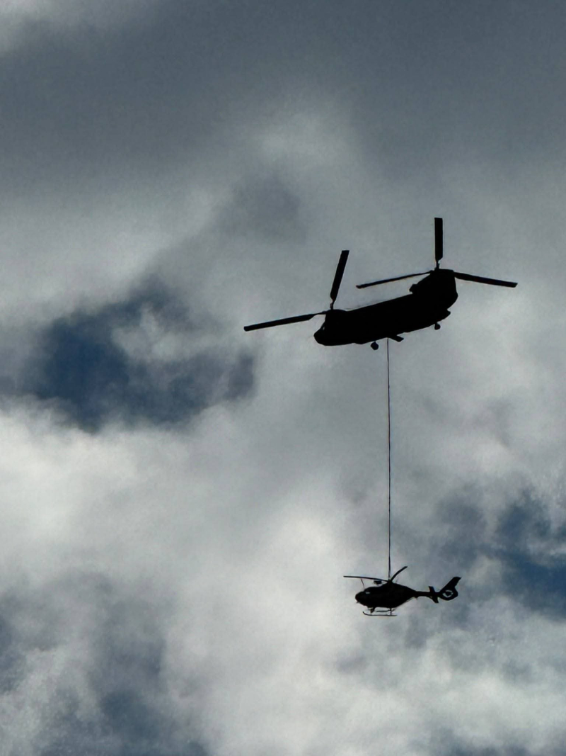 Guardia Civil helikopterinin Gredos'da palası hasar gördü 1 HSh5XdnXwAINeDa e1789767987575