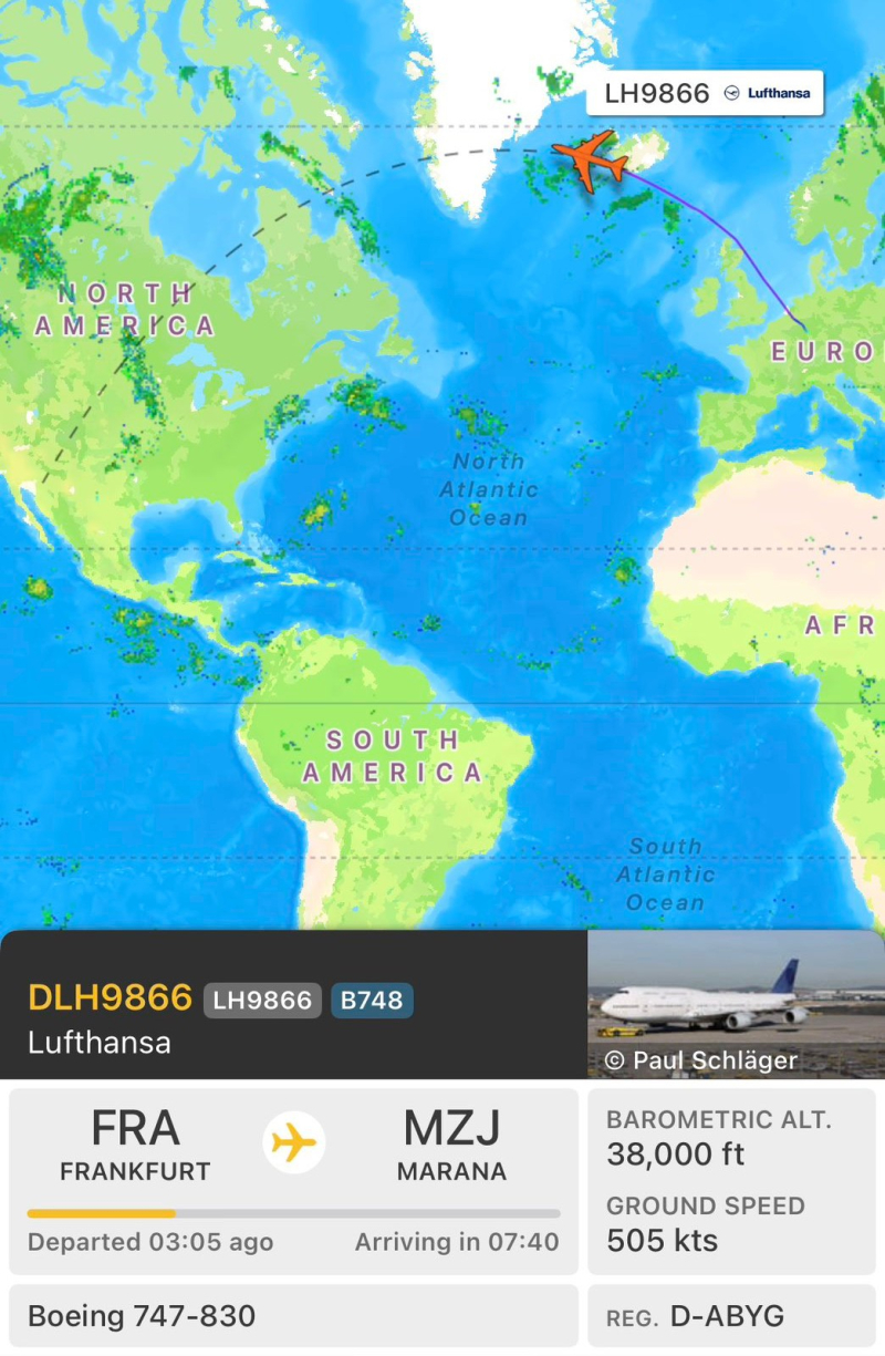 Lufthansa’nın ABD Hava Kuvvetleri'ne sattığı ikinci Boeing 747-8I ABD’ye transfer ediliyor 1 HTJSNACXQAAWm1Y2 e1790433107519