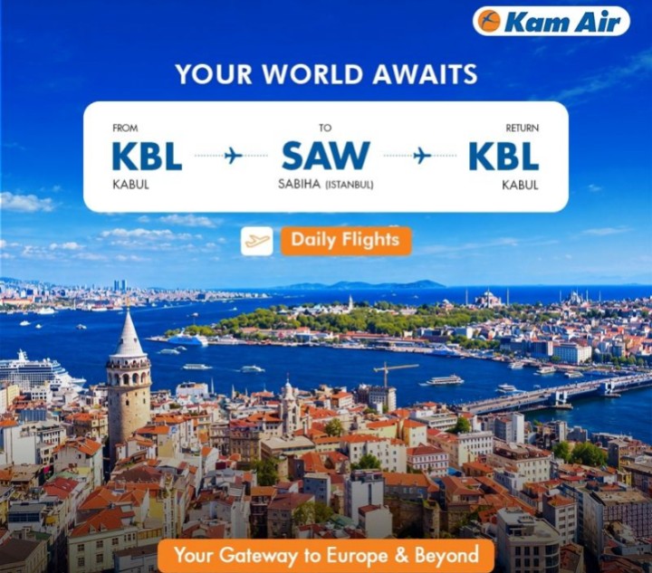Kam Air Kabil-İstanbul Sabiha Gökçen seferlerini günlük frekansa çıkaracak 1 Screenshot 20261004 1131132
