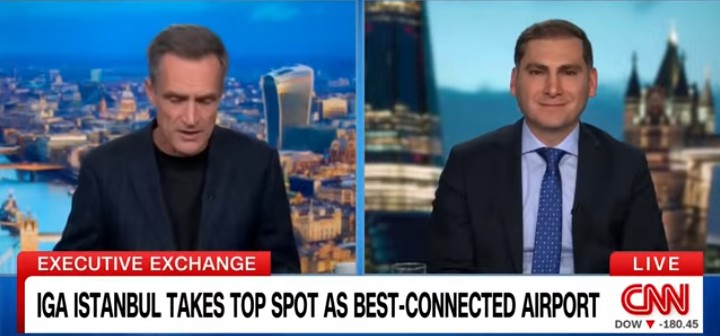 İGA CEO'su Bilgen İstanbul Havalimanı'nın küresel bağlantı liderliğini CNN’de anlattı 1 Screenshot 20261014 1132352