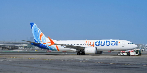 flydubai uçağının Dubai kalkışında lastiği parçalandı