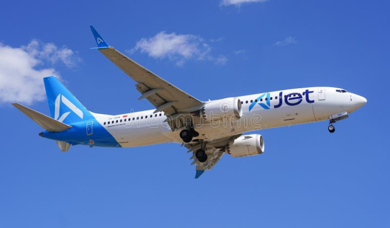 airplane-landing-to-airport-istanbul-turkiye-june-ajet-airlines-boeing-max-sabiha-gokcen-468395107